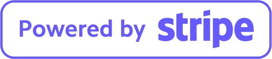 powered by Stripe